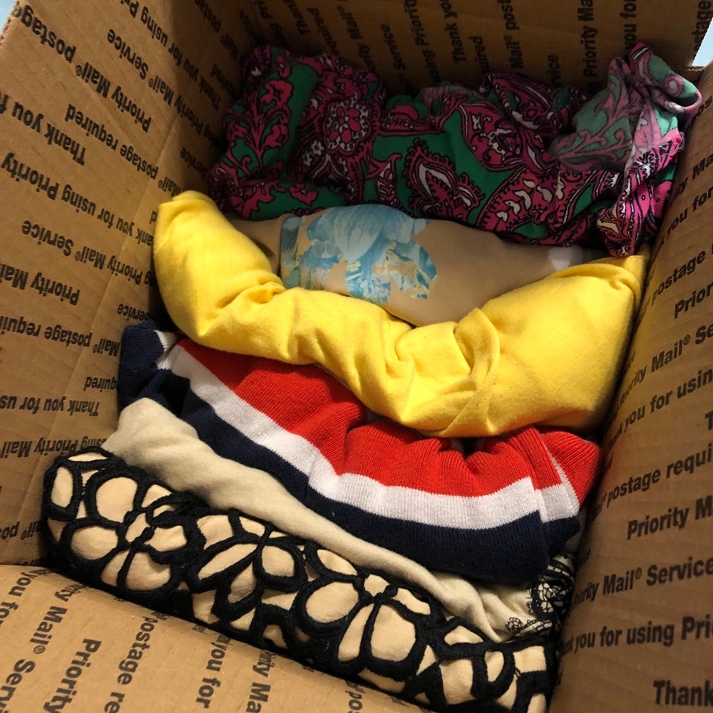 Not so mystery box Neiman Marcus Banana Republic